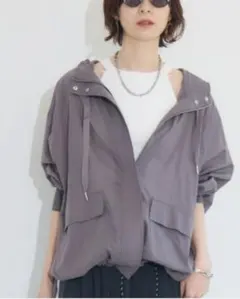Dignite Collier●フーディZIPブルゾン パラダイスピクニック