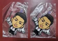 未使用品 2個セット EXILE AKIRA クリアチャーム 居酒屋 えぐざいる