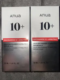 Anua 10+ Niacinamide 10 + Arbutin ２本