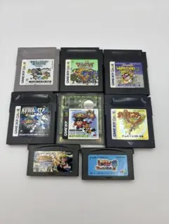 ゲームボーイカラー/アドバンスソフト8本