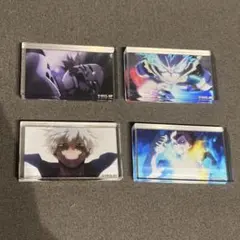 僕のヒーローアカデミア　ミニアクリルブロック 4点セット
