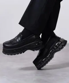 CLEL エアークッションハイソールローファー