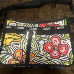 LeSportsac ショルダーバッグ カラフルフラワー