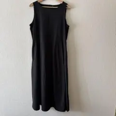 【匿名配送】UNIQLO ウルトラストレッチエアリズムワンピース　黒　XL