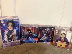 鬼滅の刃 フィギュア まとめ売り しのぶ富岡義勇 猗窩座 童磨
