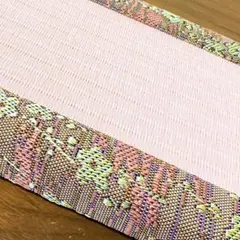 ミニ畳　ピンク梅柄薄桜色　フィギュア台座　ひなまつり　おひなさま