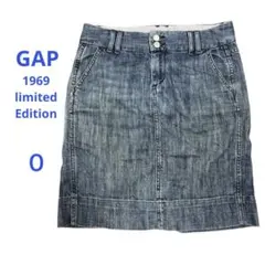 【 GAP ギャップ】1969 膝丈　デニム タイトスカート　ヴィンテージ感のサムネイル