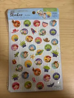 トイ・ストーリー ステッカー シール　ぷっくりタイプ　シール帳　ディズニー