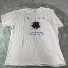 90's ヴィンテージ Solstice 企業ロゴTシャツ シングルステッチ