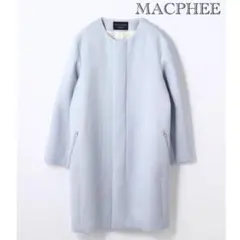 マカフィー　ウールノーカラーコート