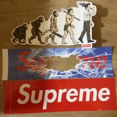 な*る様 supremeシュプリームステッカー3枚