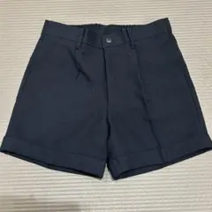 フォーマル　半ズボン　黒　120cm