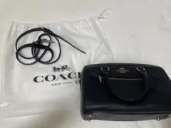 coachボストンバック本革
