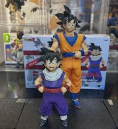 【送料無料】ドラゴンボールZ 造形駅伝 孫悟空 孫悟飯 フィギュア 2体セット