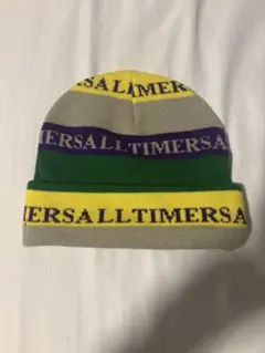 Alltimers 総柄 ビーニー ニット帽