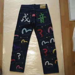 エヴィス　ジーンズ　キッズ　メニーポケット　デニム　サイズ3 EVISU（キッズ/ベビー/マタニティ）のフリマアイテム一覧