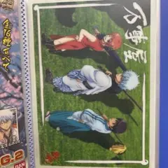 銀魂 ジャンボカードダス クリアポスター ベスト盤 万事屋 - メルカリ