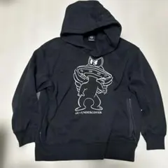 GU×UNDERCOVER ブラックパーカー　150