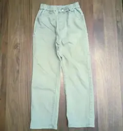 【MAKE YOUR DAY】キッズワイドパンツ 120cm カーキのサムネイル