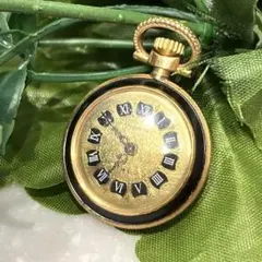希少 美品 稼働品》 シチズン 懐中時計 ホワイト文字盤 クオーツ 
