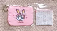 ナルミヤハッピーパーク　フラットポーチ　刺繍ポーチ　ベリエちゃん