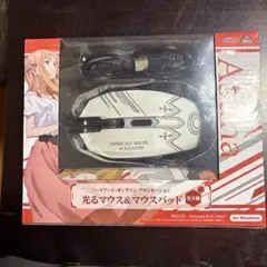 ソードアート・オンライン 光るマウス＆マウスパッドセット - メルカリ