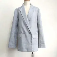 Honeys　チェックテーラードジャケット/春向きL