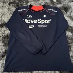 DESCENTE Move Sport 長袖シャツ ネイビー