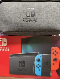 【バッテリー強化版】Nintendo Switch 本体 付属品完備 収納バッグ
