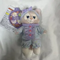 ダッフィーフレンズ リーナベル　 ぬいぐるみバッジ　ぬいば　オータム