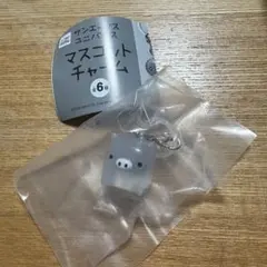 【未開封】サンエックスユニバース マスコットチャーム モノクロブーしろ めじるし