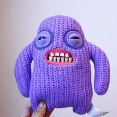 日本未発売！レア！ZURU Fuggler 紫色 ぬいぐるみ