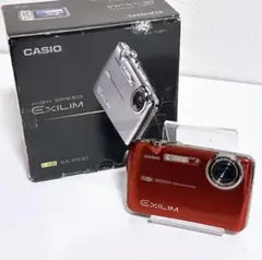 CASIO コンパクトデジタルカメラ EXILIM EX-FS10 レッド