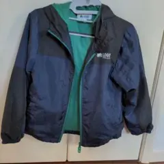 美品LOGOS ジャケット 140サイズ 黒・緑