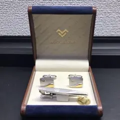 【箱付き美品】MARIO VALENINO カフス&タイバーセット