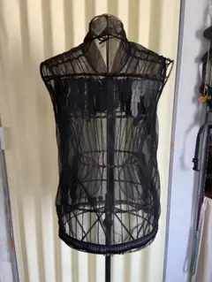 ディーゼル　チュール　ベスト　黒　ユニセックス