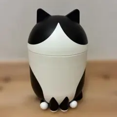 IKEA グレイシモイス　猫　収納ボックス　ハチワレ