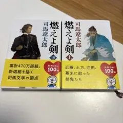 燃えよ剣　上下セット　司馬遼太郎