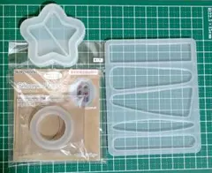 レジン材料　シャカシャカモールド&ヘアピンモールドセット