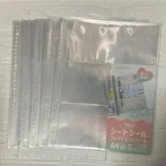 シートシール&ラベルシール リフィル 計5点セット セリア キャンドゥ