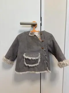 ZARA ムートン風コート