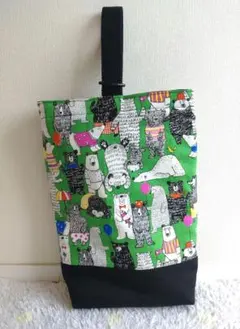 クマさんの上靴袋＆コップ袋　ラスト1セット! 　　　入園入学用品