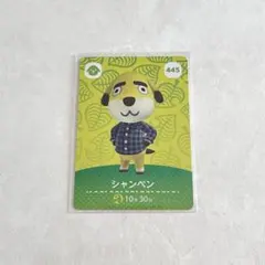 【おまとめ割有】どうぶつの森 amiibo カード シャンペン