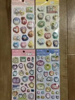 ちいかわ ポップデコパーティー　4種セット　わたあめカプセル　ラメきらクリスタル