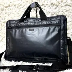 【希少】ポーター デバイス 2WAY ブリーフケース ビジネスバッグ 防水 黒
