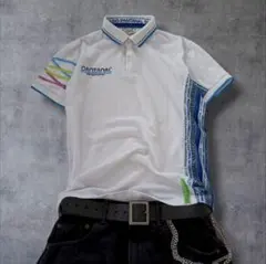 00s 【ATHLETA】 polo shirt y2k c-boy swagのサムネイル