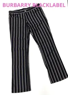 BURBARRY BLACKLABEL ストライプ パンツ メンズ M