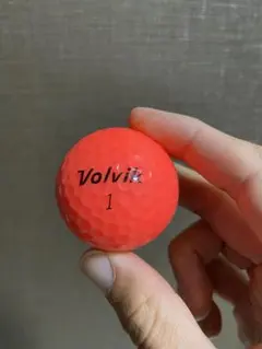 Volvik ゴルフボール 赤 1