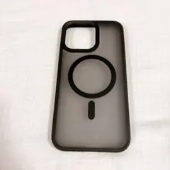 ★iPhone15ProMax ケース マグセーフ 米軍規格 半透明