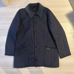 バブアー Barbour キルティングジャケット ネイビー 美品 Mサイズ